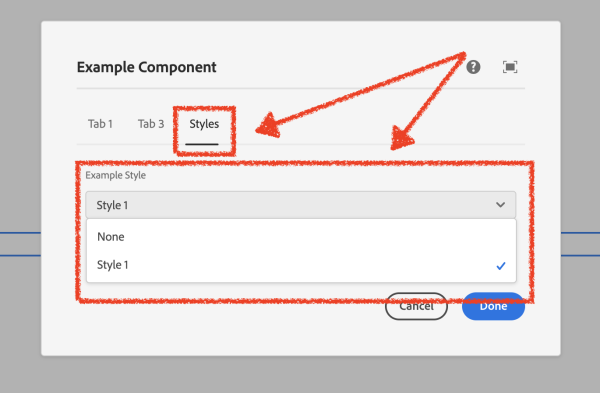 How to Enable AEM Style System Configuration for Components - Sourced Code