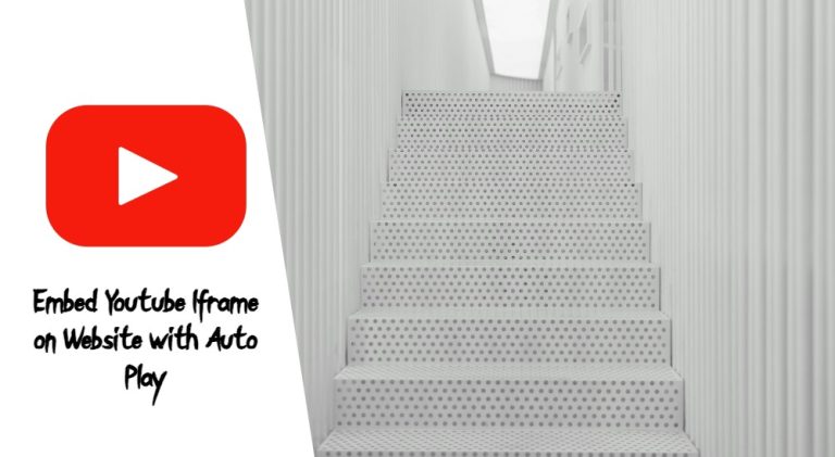 Embed Youtube Iframe on Website with Video Loop - Sourced Code